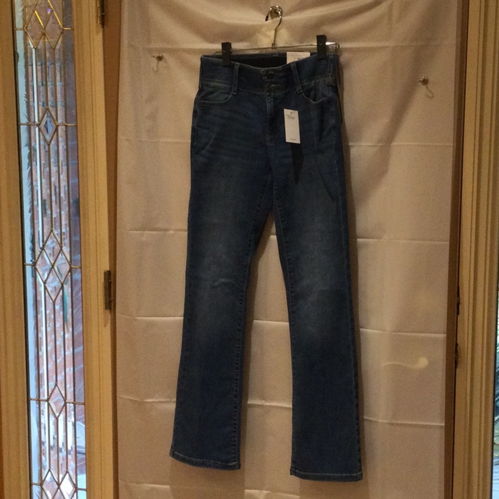 NWT Nine West Mid Rise Bootcut Jeans